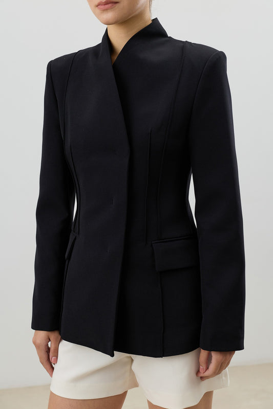 Antioch Vücuda Oturan Kadın Blazer Ceket
