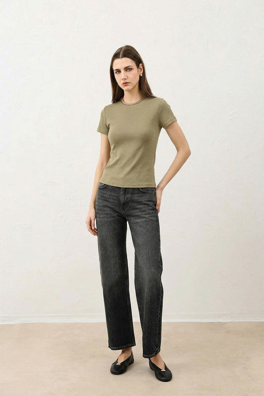 Antioch Kadın Basic T-Shirt
