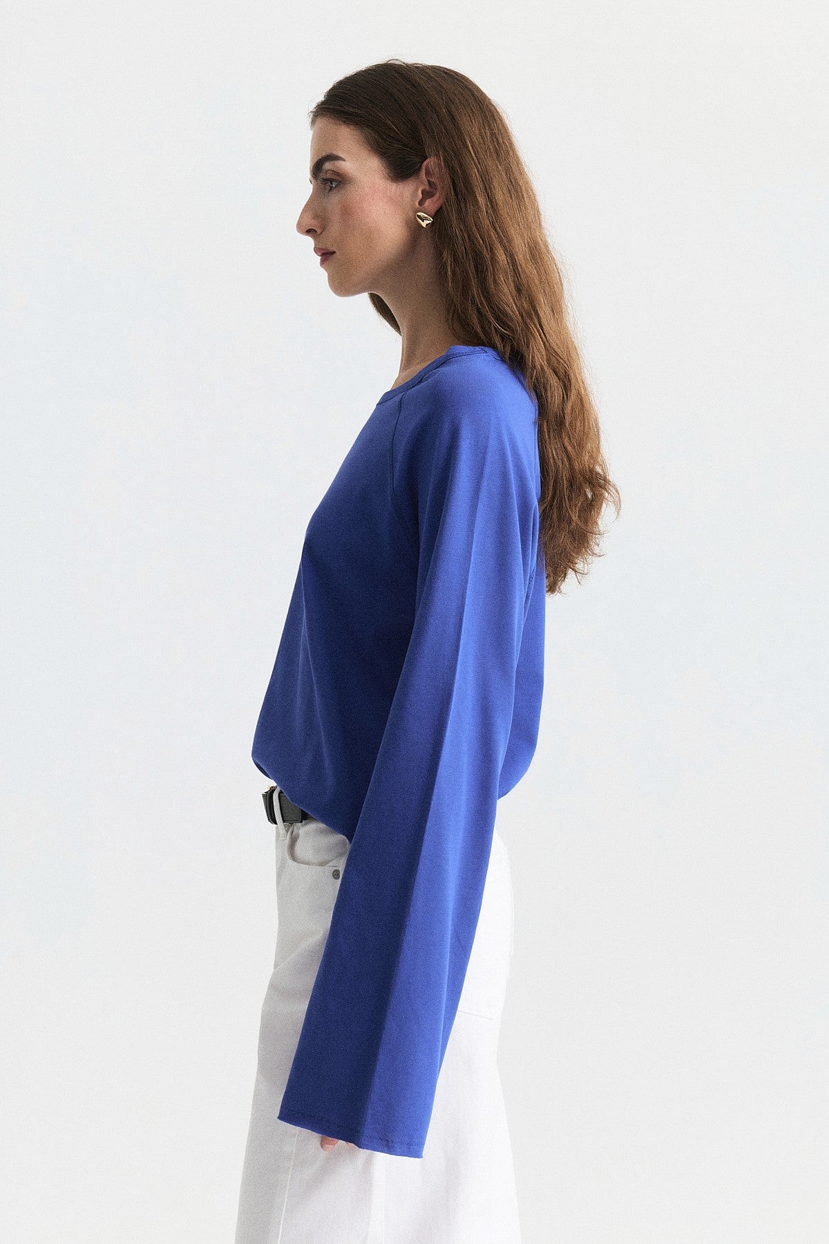 Uzun Kollu Basic T-Shirt