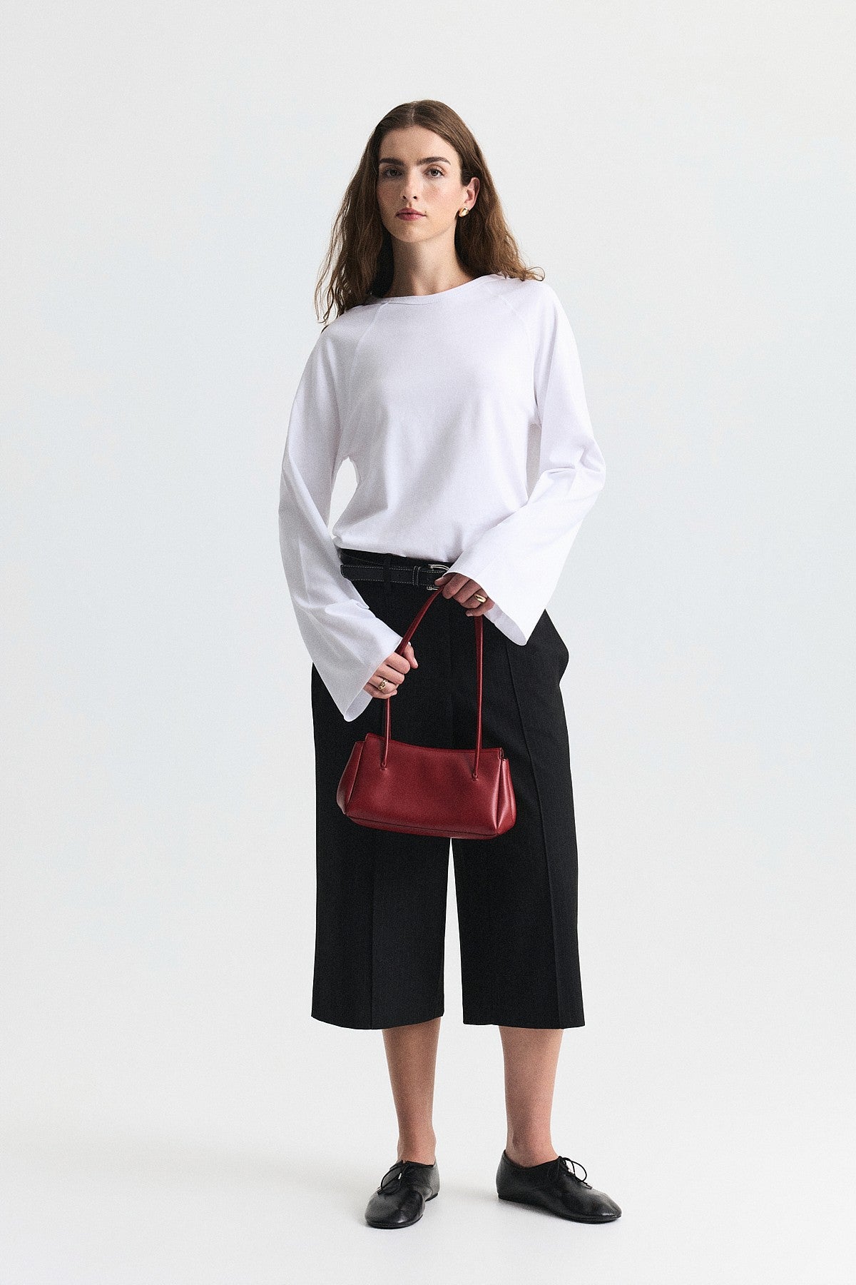 Uzun Kollu Basic T-Shirt