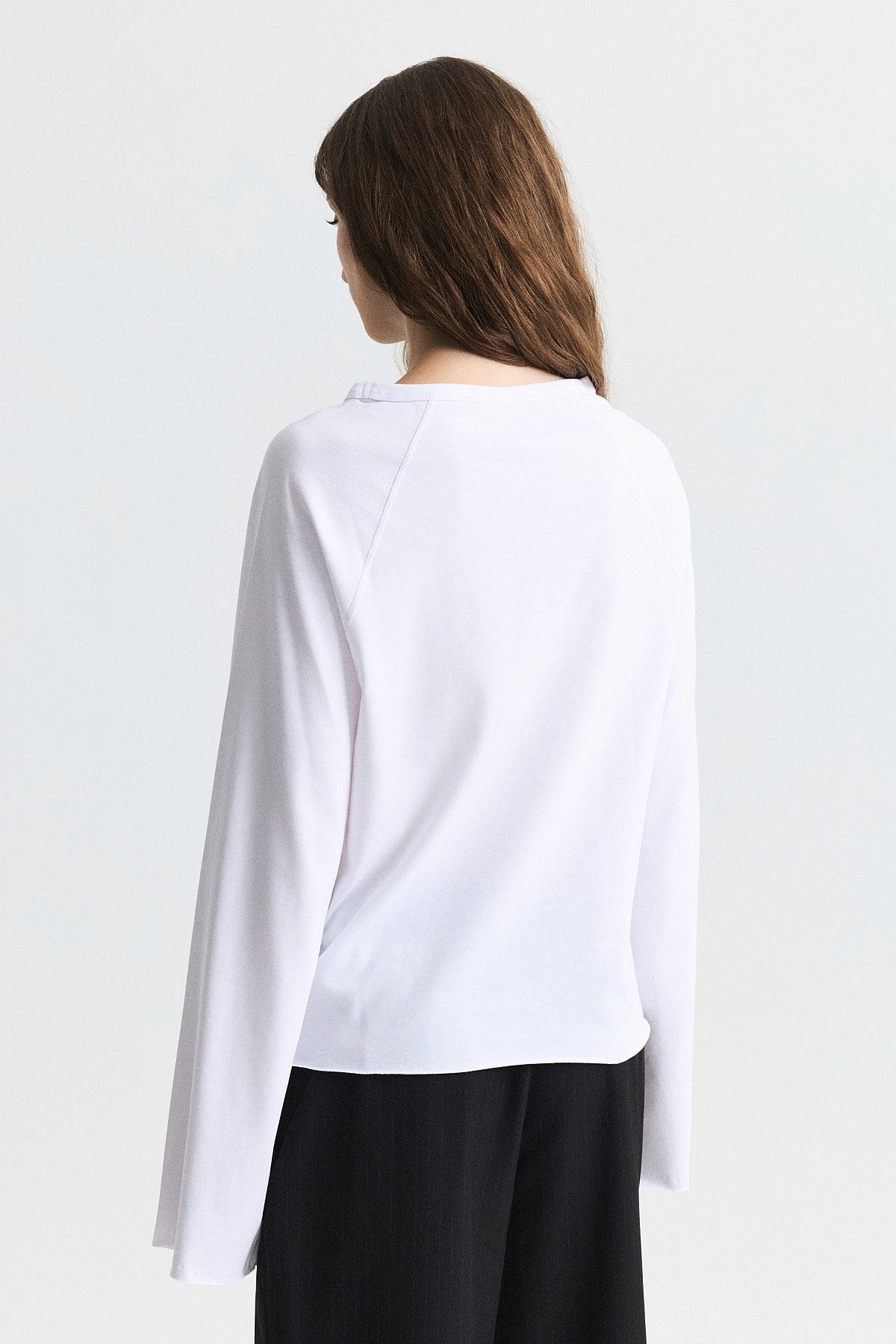 Uzun Kollu Basic T-Shirt