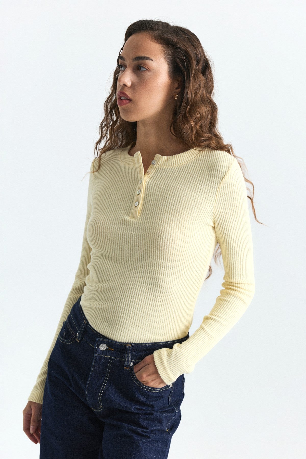 Henley Triko T-Shirt