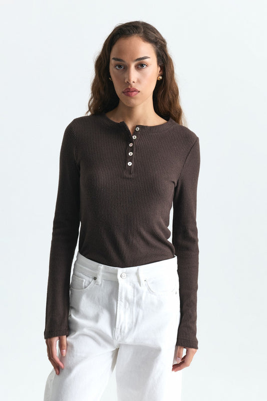 Henley Triko T-Shirt