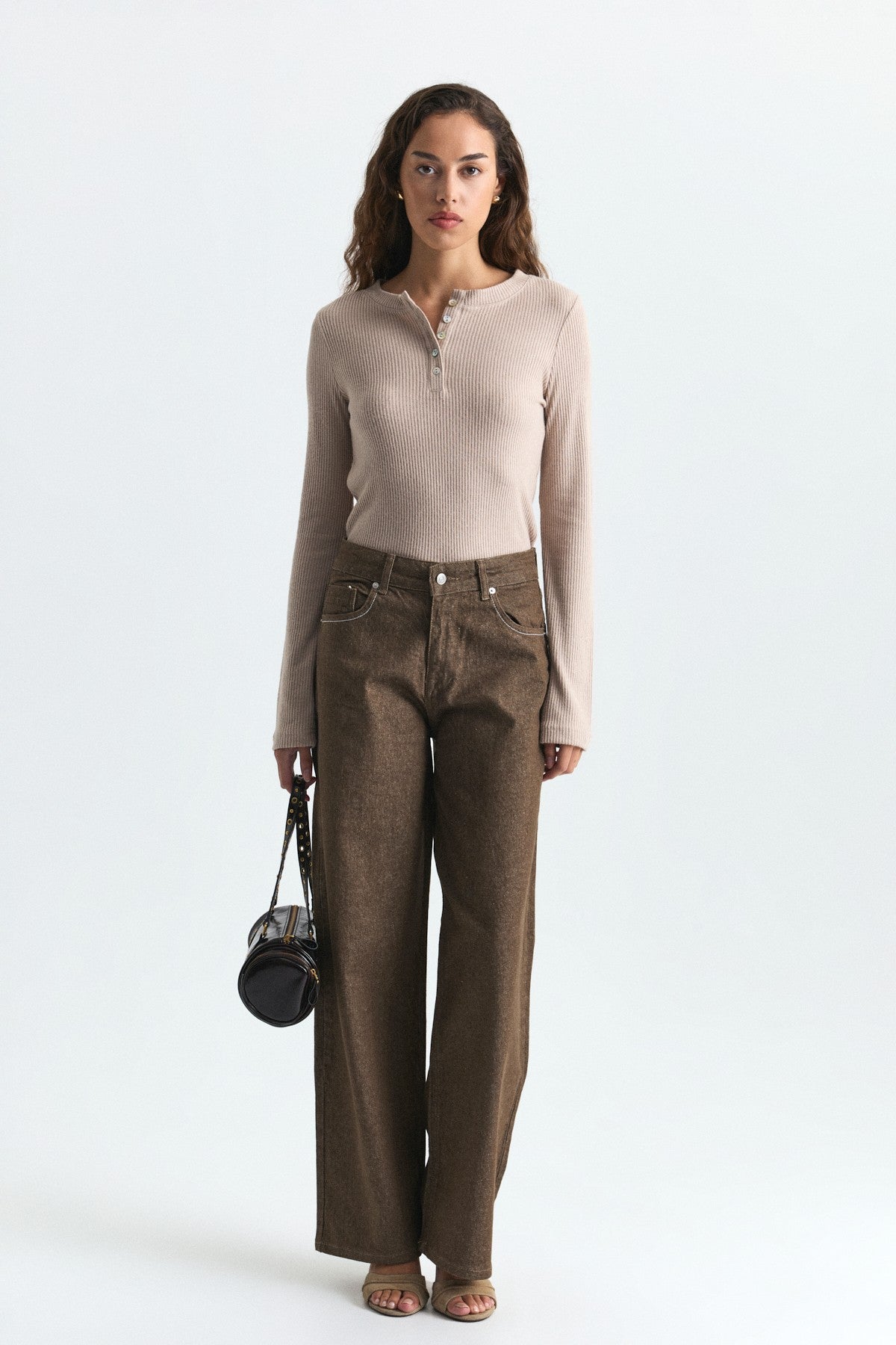 Henley Triko T-Shirt