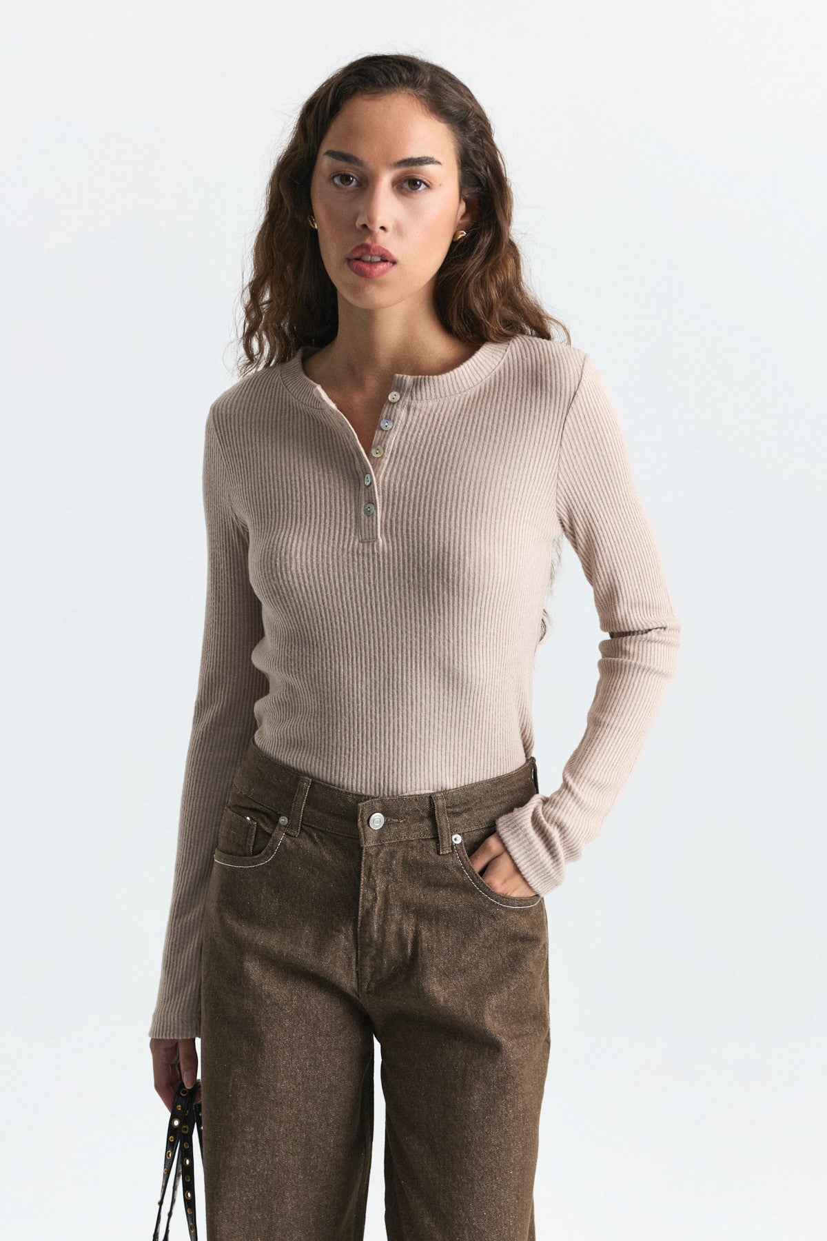 Henley Triko T-Shirt
