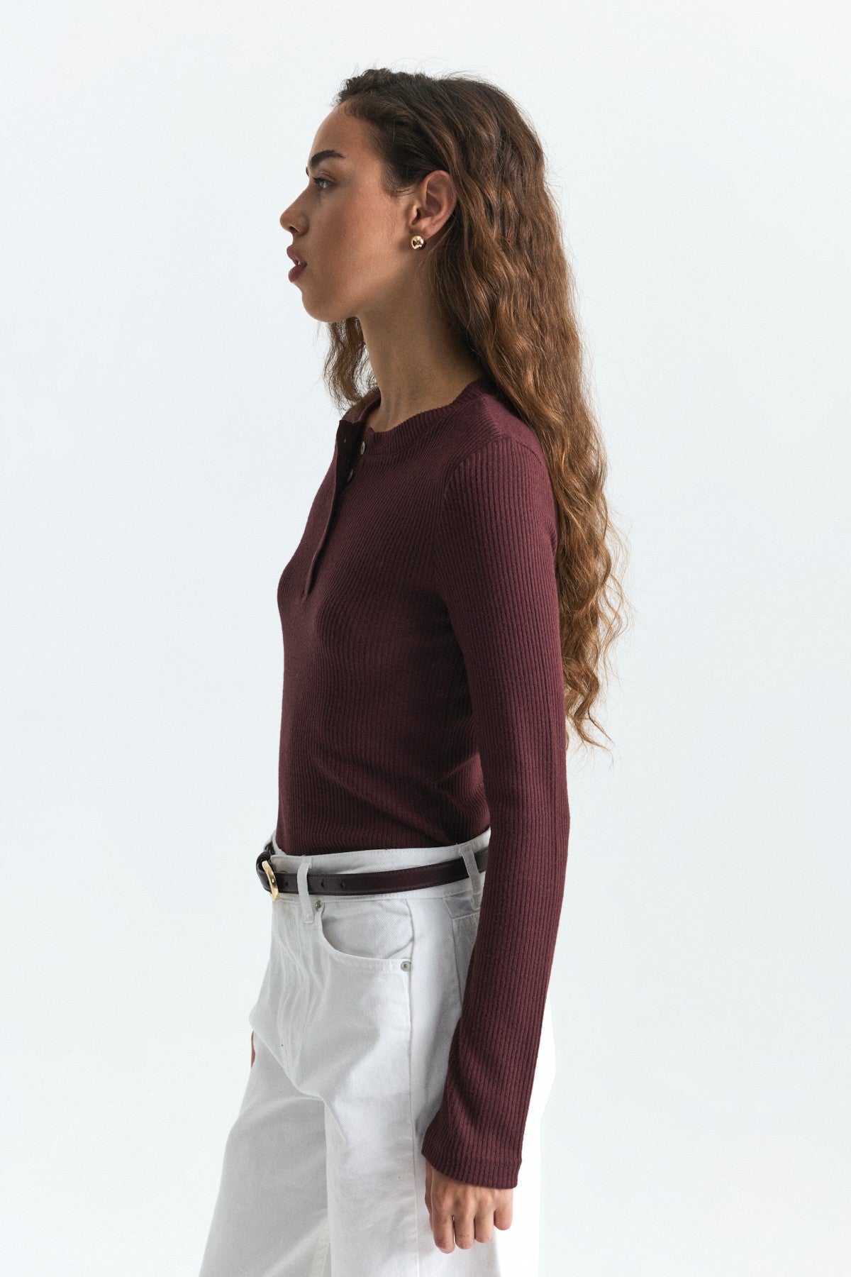 Henley Triko T-Shirt