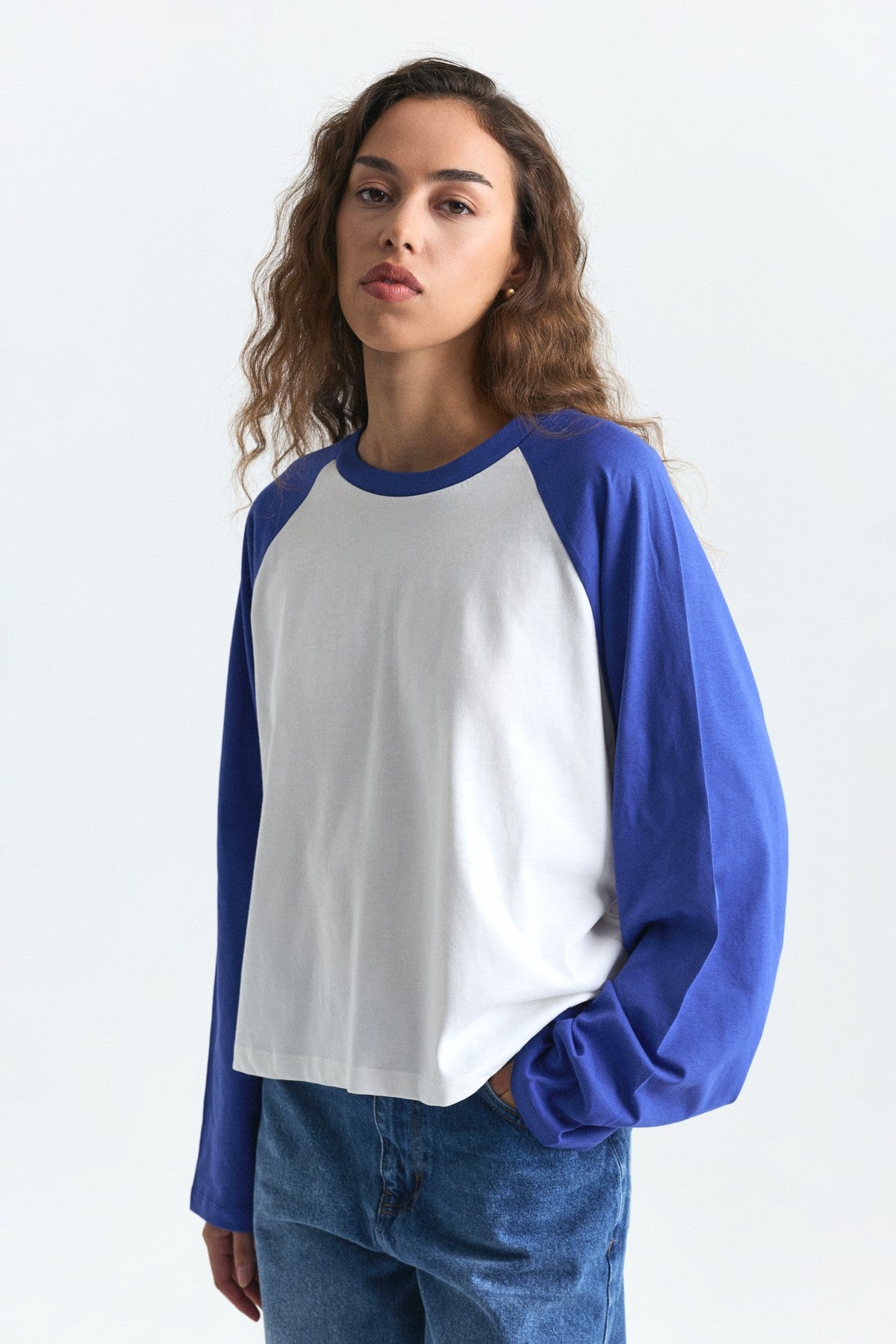 Reglan Kol Uzun Kollu T-Shirt