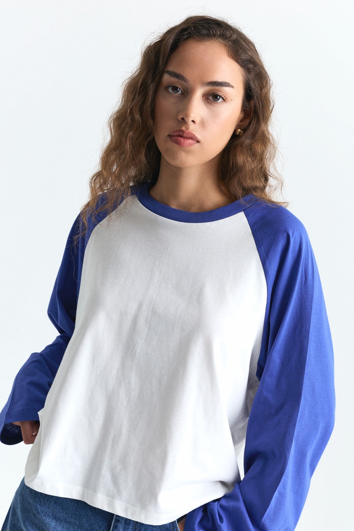 Reglan Kol Uzun Kollu T-Shirt