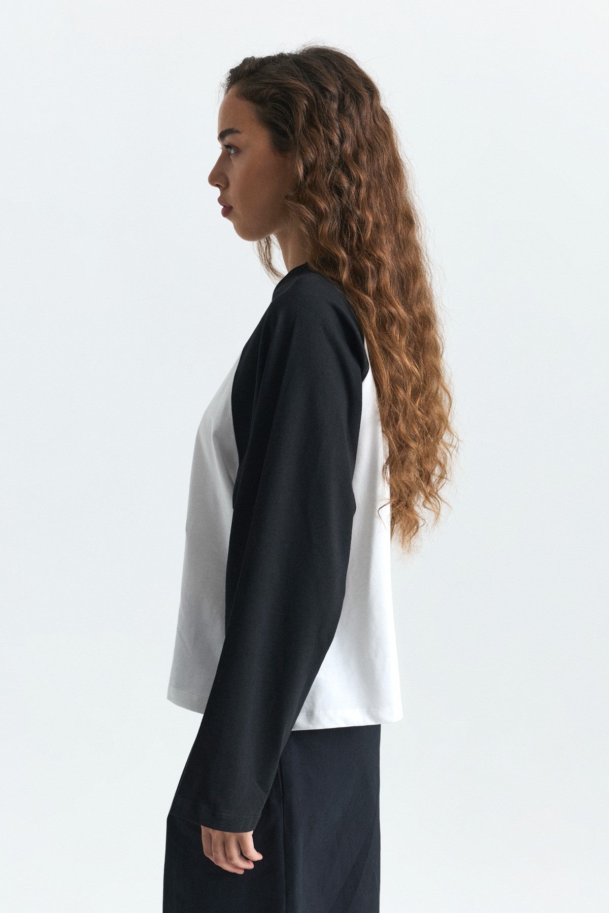 Reglan Kol Uzun Kollu T-Shirt