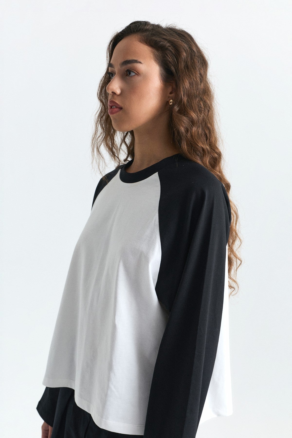 Reglan Kol Uzun Kollu T-Shirt