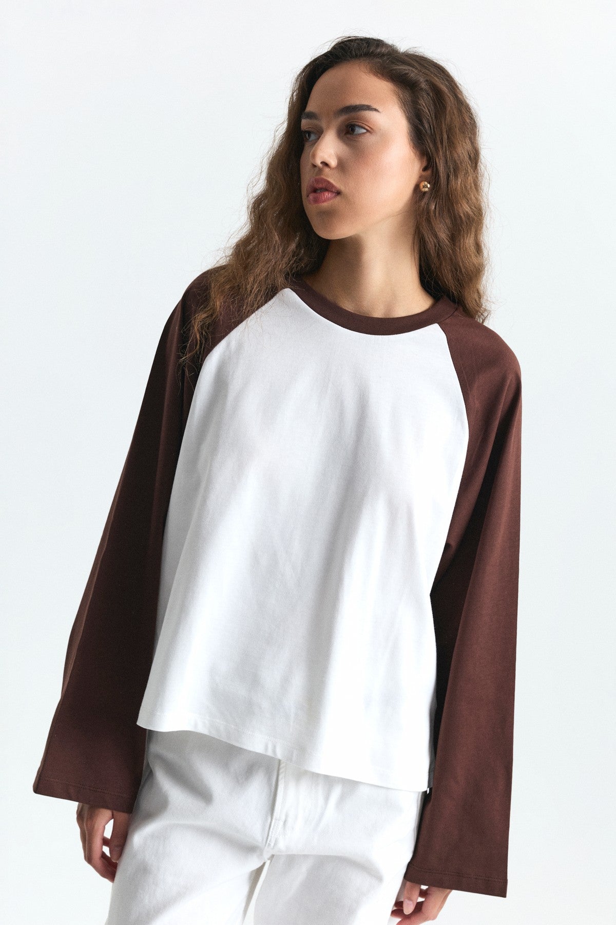 Reglan Kol Uzun Kollu T-Shirt