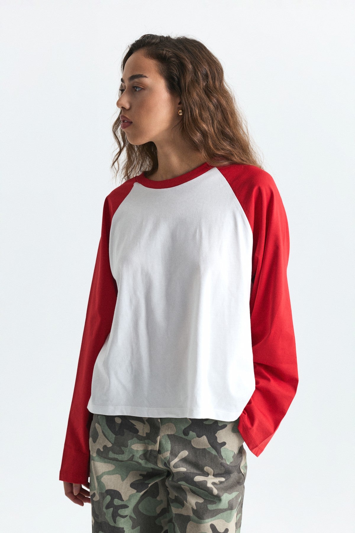 Reglan Kol Uzun Kollu T-Shirt