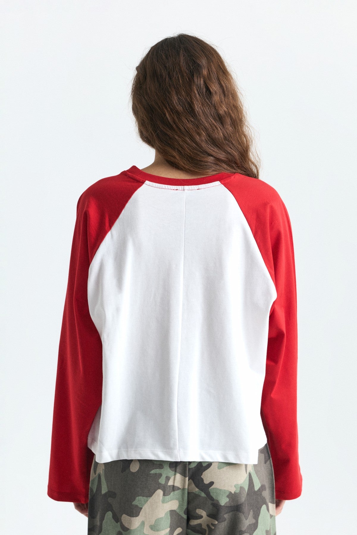 Reglan Kol Uzun Kollu T-Shirt