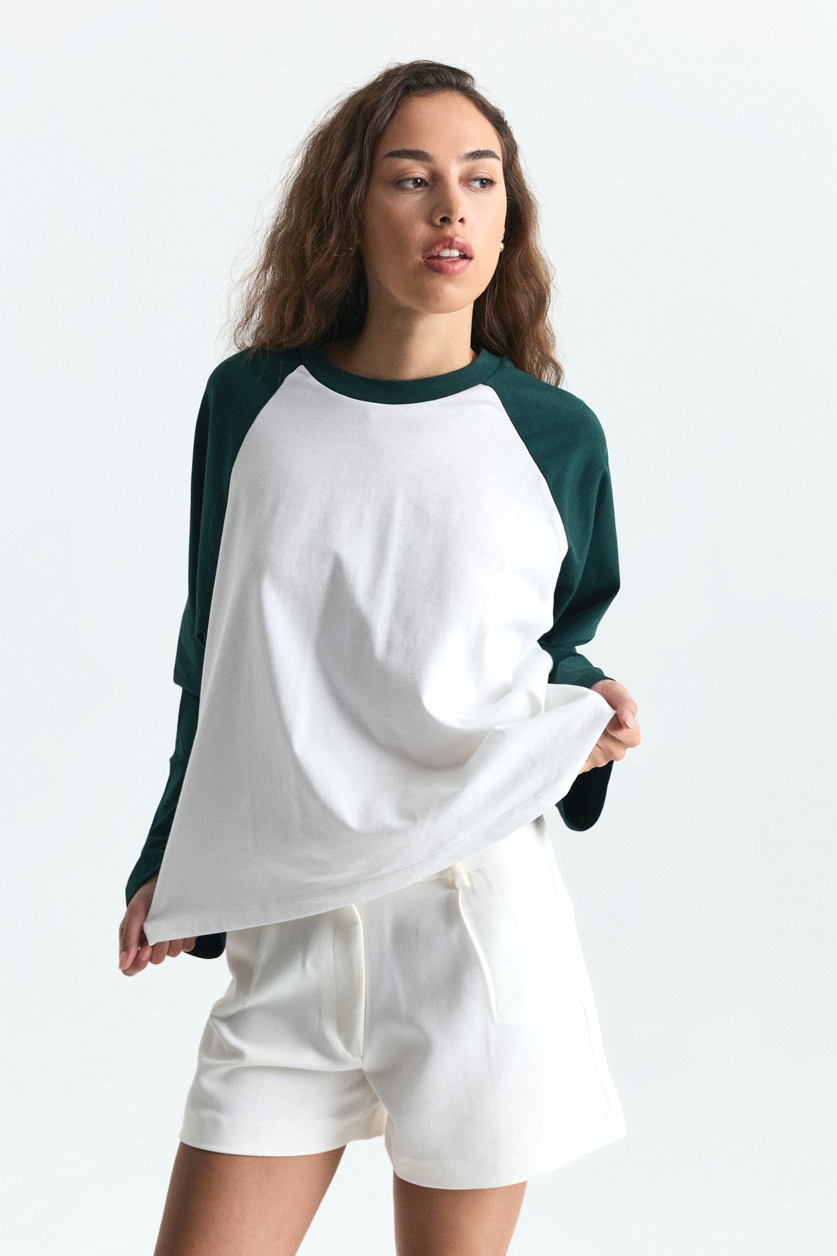 Reglan Kol Uzun Kollu T-Shirt
