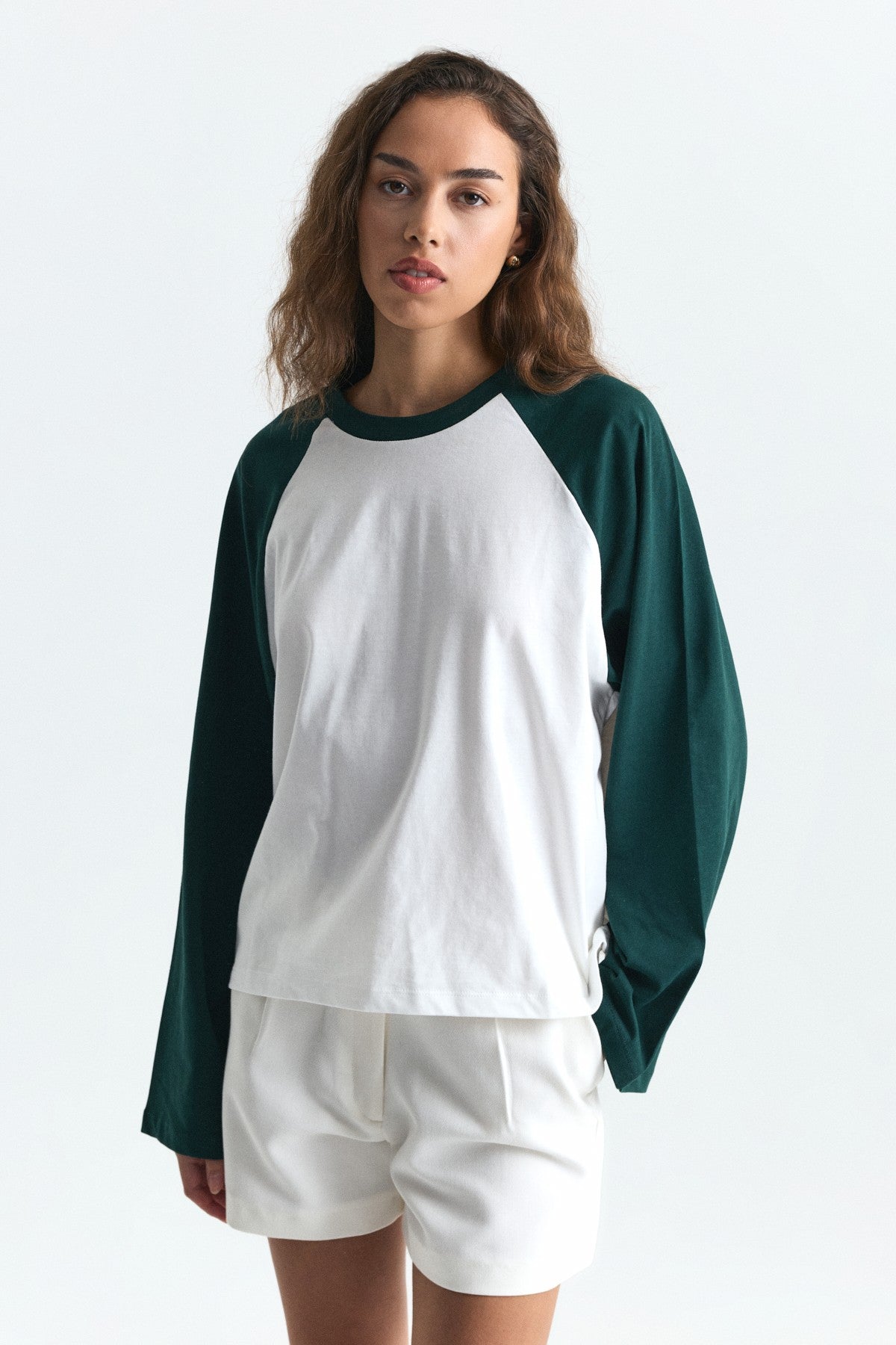 Reglan Kol Uzun Kollu T-Shirt