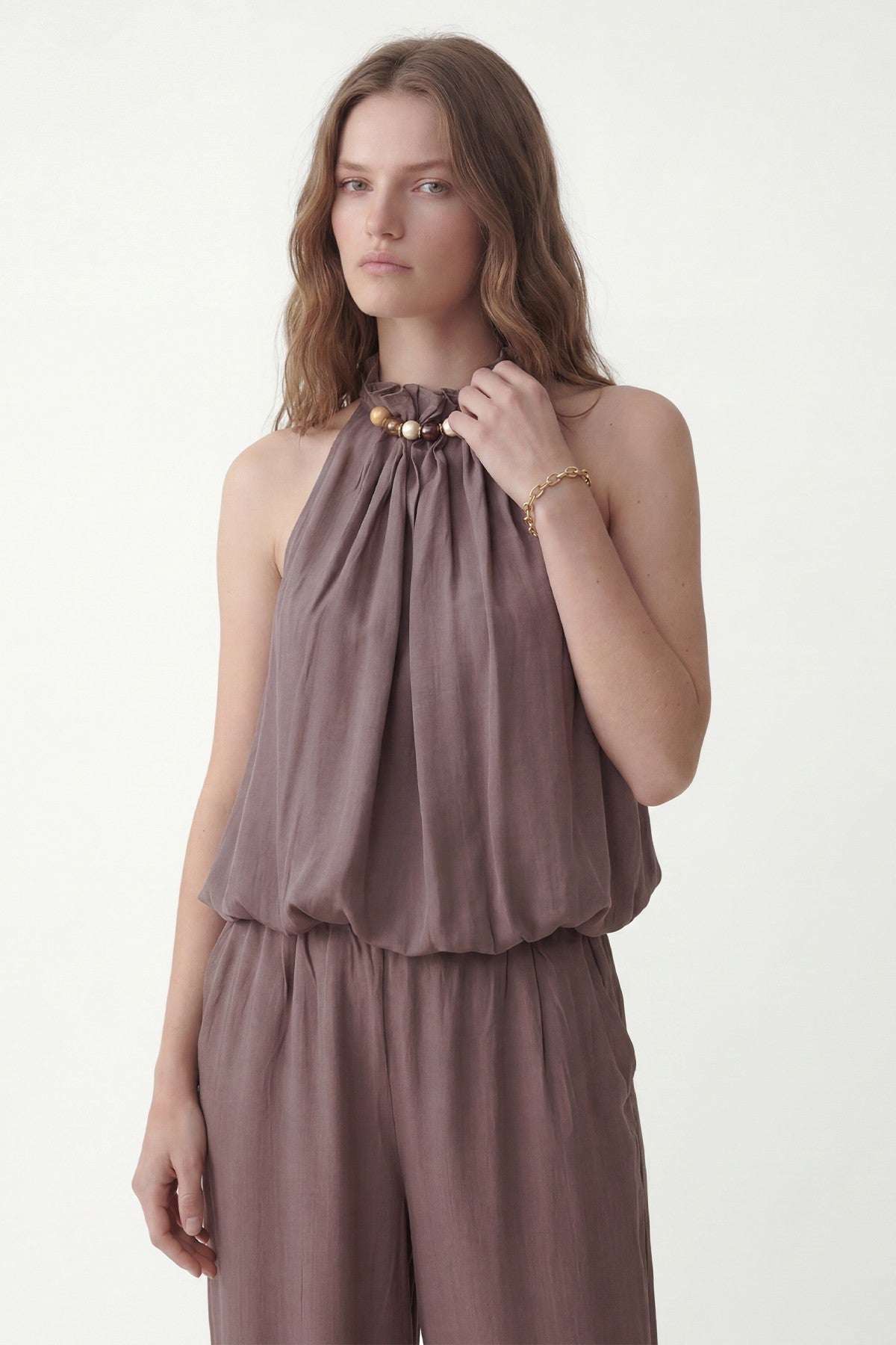 Antioch 100% Lyocell Bluz Pantolon Takım