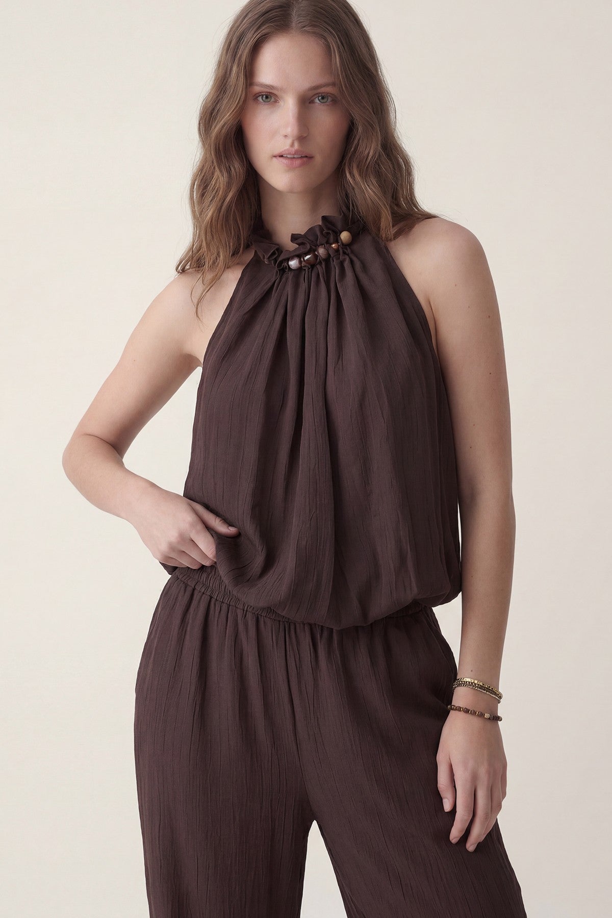 Antioch 100% Lyocell Bluz Pantolon Takım
