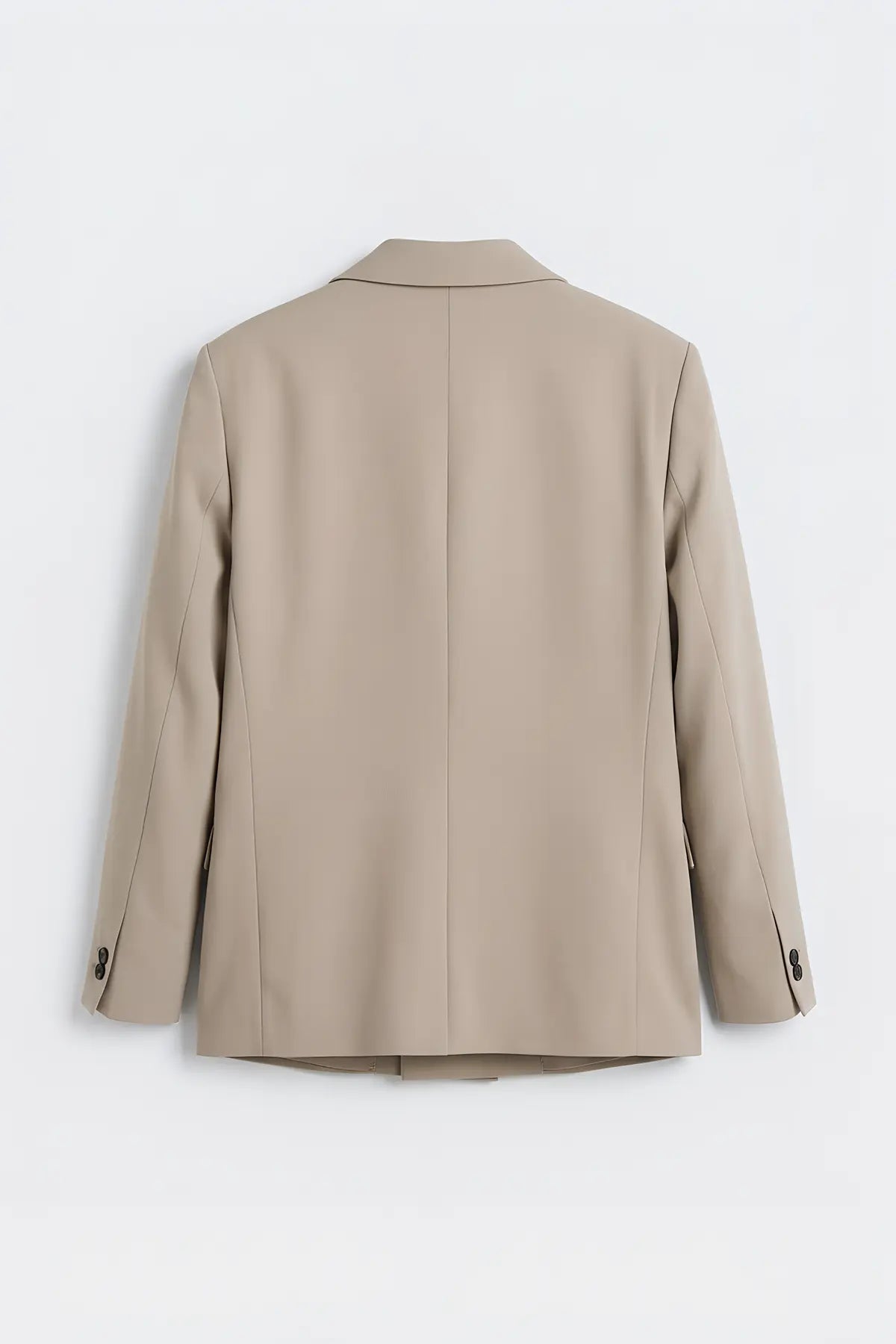 Relax Fit Kruvaze Erkek Blazer Ceket - arka gorunum